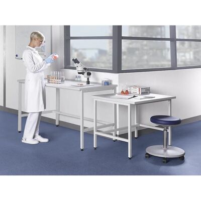 Mesa de laboratorio Kaiserkraft - Estructura en H, 750mm altura Mesa de laboratorio Kaiserkraft - Estructura en H, 750mm altura