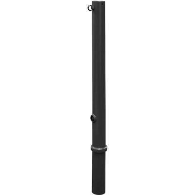 Post de Barrera de Acero Kaiserkraft - 76mm, Gris Grafito - Barrera de Tráfico Post de Barrera de Acero Kaiserkraft - 76mm, Gris Grafito - Barrera de Tráfico