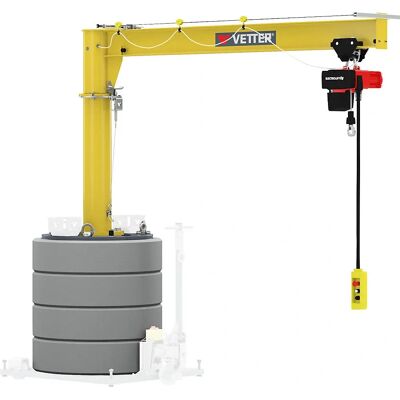 Vetter Gru a Coluna - Rotação 360° - 500kg - Alcance 2m Vetter Gru a Coluna - Rotação 360° - 500kg - Alcance 2m