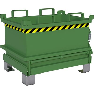 Eurokraft pro Contêiner de armazenamento - 0,13 m³, Verde reseda Eurokraft pro Contêiner de armazenamento - 0,13 m³, Verde reseda