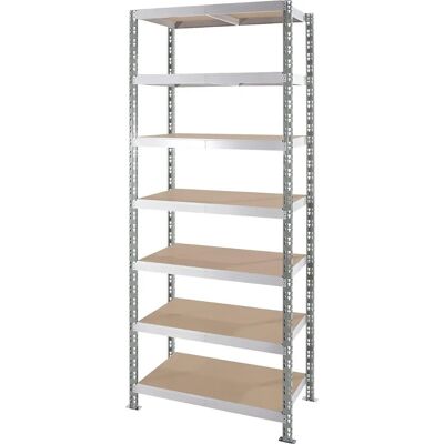 EUROKRAFTbasic Stahlregal - 2522x1050x400mm - Basisspeicher EUROKRAFTbasic Stahlregal - 2522x1050x400mm - Basisspeicher
