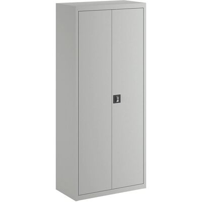 Eurokraft Basic Stahl-Schrank - 1850x800x420mm - Hellgrau Eurokraft Basic Stahl-Schrank - 1850x800x420mm - Hellgrau