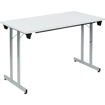 Mesa plegable KaiserKraft F25 - 1200x600mm, Gris Claro Mesa plegable KaiserKraft F25 - 1200x600mm, Gris Claro