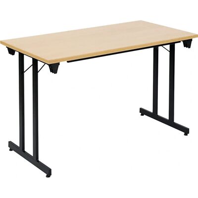 Mesa plegable Kaiserkraft F25 - Rectangular, 1200x600mm Mesa plegable Kaiserkraft F25 - Rectangular, 1200x600mm