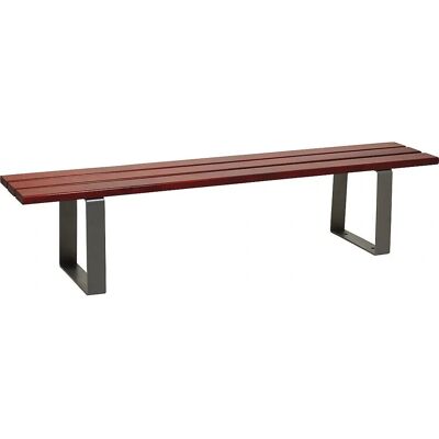 Panca RIGA - Legno, Grigio Antracite - Parchi e Aree Pubbliche Panca RIGA - Legno, Grigio Antracite - Parchi e Aree Pubbliche