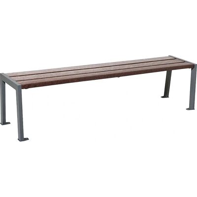 Procity Recycling-Kunststoffbank - 450mm Sitzhöhe Procity Recycling-Kunststoffbank - 450mm Sitzhöhe