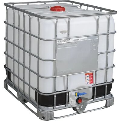 Contenedor IBC Kaiserkraft 1000L - Reciclado, Estabilizado UV Contenedor IBC Kaiserkraft 1000L - Reciclado, Estabilizado UV