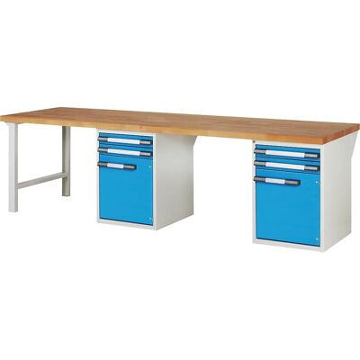 Eurokraft Pro Serie 7000 - Banco da lavoro - Sistema modulare - Grande superficie Eurokraft Pro Serie 7000 - Banco da lavoro - Sistema modulare - Grande superficie