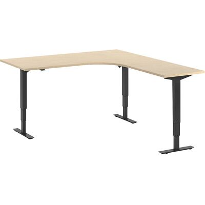 Kaiserkraft Atlanta Höhenverstellbarer L-Form Schreibtisch - Büromöbel Kaiserkraft Atlanta Höhenverstellbarer L-Form Schreibtisch - Büromöbel