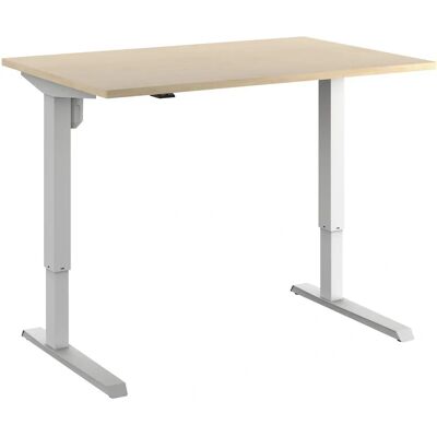 Escritorio Venla Regulable en Altura Eléctricamente - Recto, 1200x800 mm, Haya/Blanco Escritorio Venla Regulable en Altura Eléctricamente - Recto, 1200x800 mm, Haya/Blanco