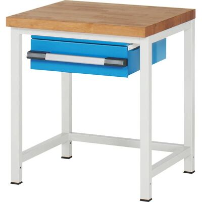 Eurokraft pro Banchi da lavoro - Blu chiaro RAL 5012 - Struttura in acciaio resistente Eurokraft pro Banchi da lavoro - Blu chiaro RAL 5012 - Struttura in acciaio resistente
