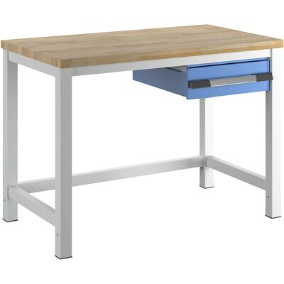 Eurokraft pro Banco de Trabajo - Azul RAL 5012 - Modelo 8000 Eurokraft pro Banco de Trabajo - Azul RAL 5012 - Modelo 8000
