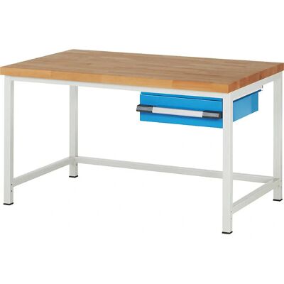 Eurokraft pro Banco da lavoro - 1500x900mm Blu chiaro - Banco di lavoro Eurokraft pro Banco da lavoro - 1500x900mm Blu chiaro - Banco di lavoro