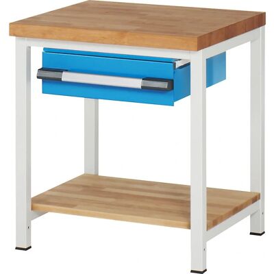 Eurokraft pro Banco da lavoro - Telaio, Blu, Cassetto 150mm, 750x700mm - Banco da lavoro Eurokraft pro Banco da lavoro - Telaio, Blu, Cassetto 150mm, 750x700mm - Banco da lavoro