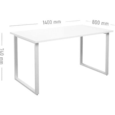 KaiserKraft DUO-O Mehrzwecktisch Weiß - Schreibtisch KaiserKraft DUO-O Mehrzwecktisch Weiß - Schreibtisch