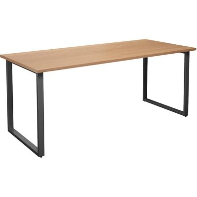 Kaiserkraft Mehrzwecktisch - Rechteckiger Laminattisch, Schwarz Kaiserkraft Mehrzwecktisch - Rechteckiger Laminattisch, Schwarz