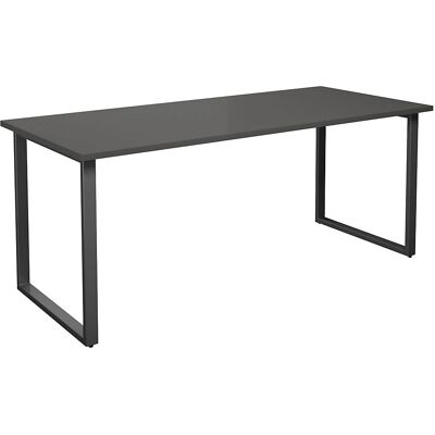 Kaiserkraft DUO-O Multifunktionaler Tisch - Rechteckig, 800x1800mm, Dunkelgrau/Schwarz Kaiserkraft DUO-O Multifunktionaler Tisch - Rechteckig, 800x1800mm, Dunkelgrau/Schwarz