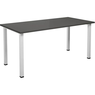 Escritorio multiusos Kaiserkraft DUO-U - Encimera rectangular en laminado Escritorio multiusos Kaiserkraft DUO-U - Encimera rectangular en laminado