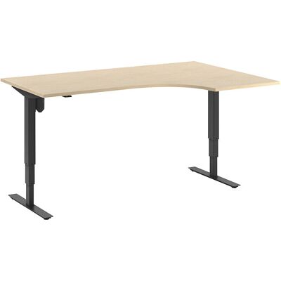 Kaiserkraft Atlanta Eckschreibtisch - Elektrisch höhenverstellbar - 1800x1200mm Kaiserkraft Atlanta Eckschreibtisch - Elektrisch höhenverstellbar - 1800x1200mm