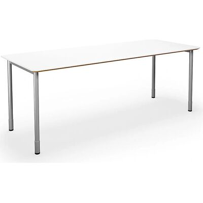 Kaiserkraft DUO-C Trend Mehrzwecktisch - Rechteck, Abgerundet, 800mm Tiefe Kaiserkraft DUO-C Trend Mehrzwecktisch - Rechteck, Abgerundet, 800mm Tiefe