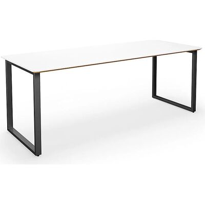 KaiserKraft Mehrzwecktisch DUO-O Trend - Abgerundete Ecken, 800mm Tiefe, 1800mm Breite KaiserKraft Mehrzwecktisch DUO-O Trend - Abgerundete Ecken, 800mm Tiefe, 1800mm Breite