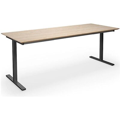 KaiserKraft Multifunktionsschreibtisch DUO-T Trend - Eiche/Schwarz KaiserKraft Multifunktionsschreibtisch DUO-T Trend - Eiche/Schwarz