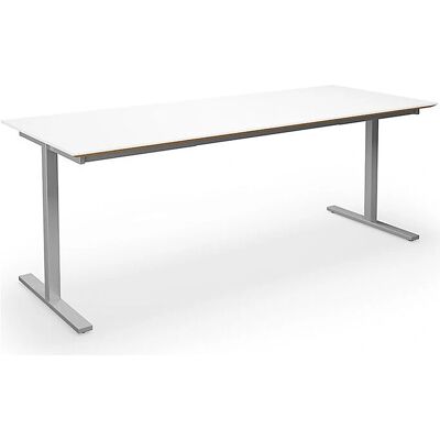 Kaiserkraft Mehrzwecktisch DUO-T Trend - Weiß/Silber Kaiserkraft Mehrzwecktisch DUO-T Trend - Weiß/Silber