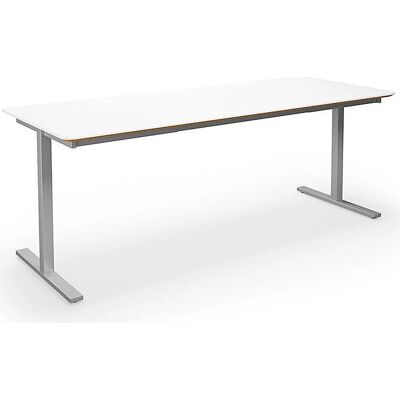 Kaiserkraft DUO-T Trend Mehrzwecktisch - Weiß, 1800x800mm Kaiserkraft DUO-T Trend Mehrzwecktisch - Weiß, 1800x800mm