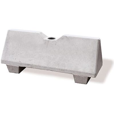 Barrera de hormigón Kaiserkraft - Protección vial - 1090x390x465mm Barrera de hormigón Kaiserkraft - Protección vial - 1090x390x465mm