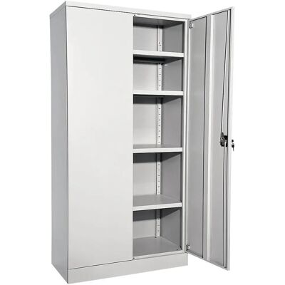 Eurokraft Basic Nilas Stahl-Schrank - 1950x1000x500mm Eurokraft Basic Nilas Stahl-Schrank - 1950x1000x500mm