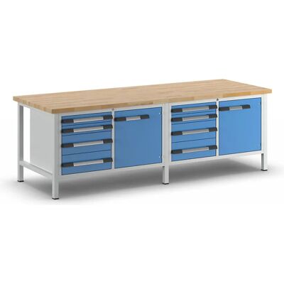 Eurokraft pro Banco de trabalho em faia - Workbench Eurokraft pro Banco de trabalho em faia - Workbench