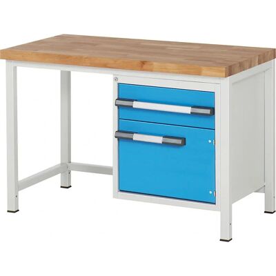 Eurokraft Pro Banco da Lavoro - Serie 8000, Legno, 1250x700mm Eurokraft Pro Banco da Lavoro - Serie 8000, Legno, 1250x700mm