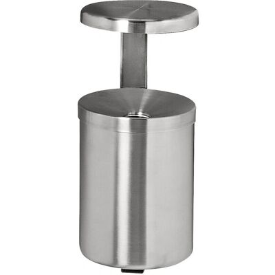 kaiserkraft Wandascher mit Dach - 5,5L - Stahl kaiserkraft Wandascher mit Dach - 5,5L - Stahl