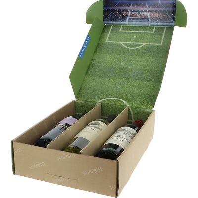 ratioform terra Fußball Überraschung Geschenkbox - Flaschen-Geschenkkartons ratioform terra Fußball Überraschung Geschenkbox - Flaschen-Geschenkkartons