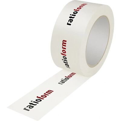 Kaiserkraft Papier-Packband - Weiß, 50mm x 50m, 36 Rollen Kaiserkraft Papier-Packband - Weiß, 50mm x 50m, 36 Rollen