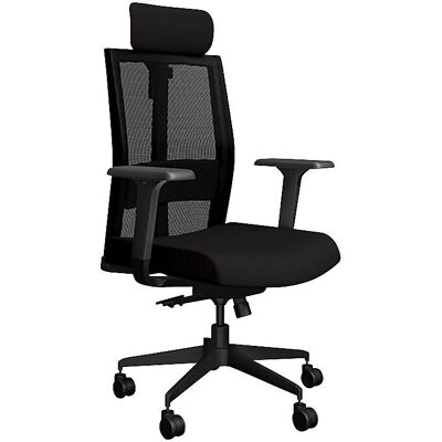 Kaiserkraft Bürostuhl AERO - Verstellbar, Schwarz - Büromöbel Kaiserkraft Bürostuhl AERO - Verstellbar, Schwarz - Büromöbel