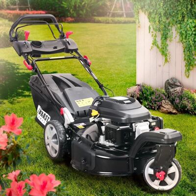 Brast 1004217001 Benzin Rasenmäher - Push, 3 Räder, 53cm, 60L Beutel, 4-in-1 - Rasenmäher Brast 1004217001 Benzin Rasenmäher - Push, 3 Räder, 53cm, 60L Beutel, 4-in-1 - Rasenmäher