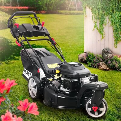 Brast Benzin-Selbstantrieb Rasenmäher - 224cc, 7PS, 53cm, 60L Beutel Brast Benzin-Selbstantrieb Rasenmäher - 224cc, 7PS, 53cm, 60L Beutel