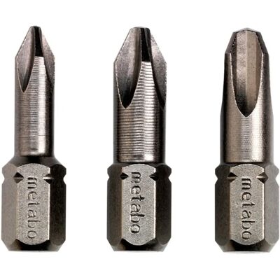 Metabo Modell 628537000 Set 3 Phillips Torsion-Bits Metabo Modell 628537000 Set 3 Phillips Torsion-Bits