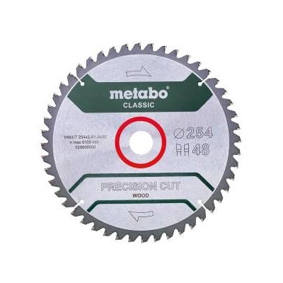 Metabo Kreissägeblatt - 254mm, 48 Zähne, Classic Metabo Kreissägeblatt - 254mm, 48 Zähne, Classic