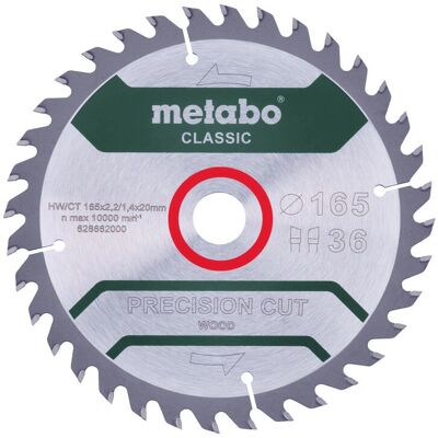 Metabo 628662000 Kreissägeblatt - Präzisionsholzschnitt - Classic Metabo 628662000 Kreissägeblatt - Präzisionsholzschnitt - Classic