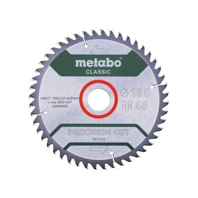 Metabo 628664000 Kreissägeblatt - Präzisions-Holzschnitt - 19 cm Metabo 628664000 Kreissägeblatt - Präzisions-Holzschnitt - 19 cm