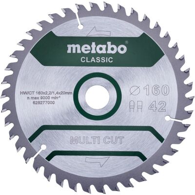 Metabo Multi Cut Classic - Cirkelsågblad för krävande material Metabo Multi Cut Classic - Cirkelsågblad för krävande material