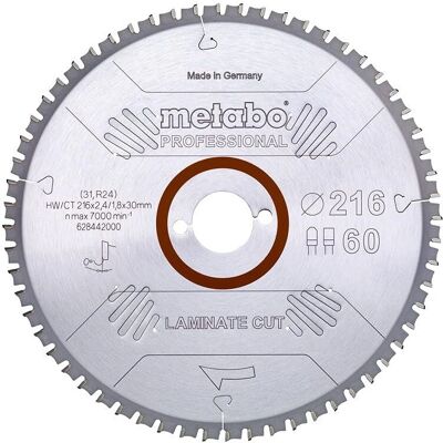 Metabo Laminat Cut Professional Kreissägeblatt - 254mm Metabo Laminat Cut Professional Kreissägeblatt - 254mm