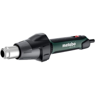 Soffiatore ad aria calda Metabo - 2200W, Regolabile, Accessori inclusi Soffiatore ad aria calda Metabo - 2200W, Regolabile, Accessori inclusi