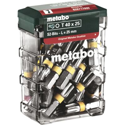Metabo Kompakt 25-Teilig Schrauberbits-Set Metabo Kompakt 25-Teilig Schrauberbits-Set