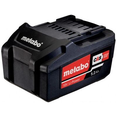 Metabo 625592000 Cordless Tool Battery and Charger - 18V 5.2Ah Li-Ion Metabo 625592000 Cordless Tool Battery and Charger - 18V 5.2Ah Li-Ion