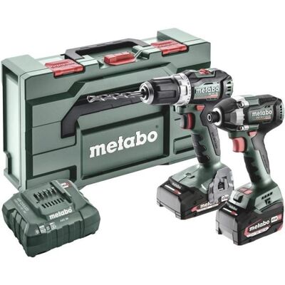 Metabo Combo-Set 2.8.3 - Akku-Schlagbohrschrauber & Akku-Schlagschrauber Metabo Combo-Set 2.8.3 - Akku-Schlagbohrschrauber & Akku-Schlagschrauber