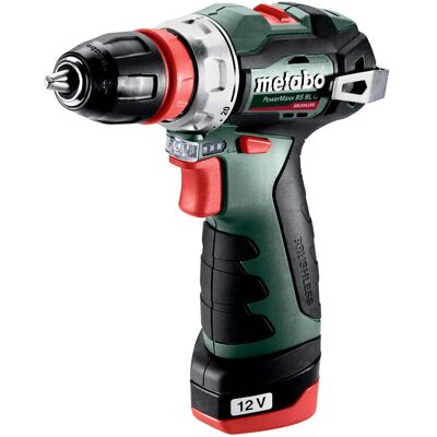 Metabo PowerMaxx BS BL Q 12V Akku-Bohrschrauber - 2 Akkus, Licht, Kompakt Metabo PowerMaxx BS BL Q 12V Akku-Bohrschrauber - 2 Akkus, Licht, Kompakt