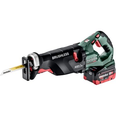 Metabo Akku-Säbelsäge SSEP 18 LTX BL MVT - Kabellose Stichsäge für Holz & Metall Metabo Akku-Säbelsäge SSEP 18 LTX BL MVT - Kabellose Stichsäge für Holz & Metall